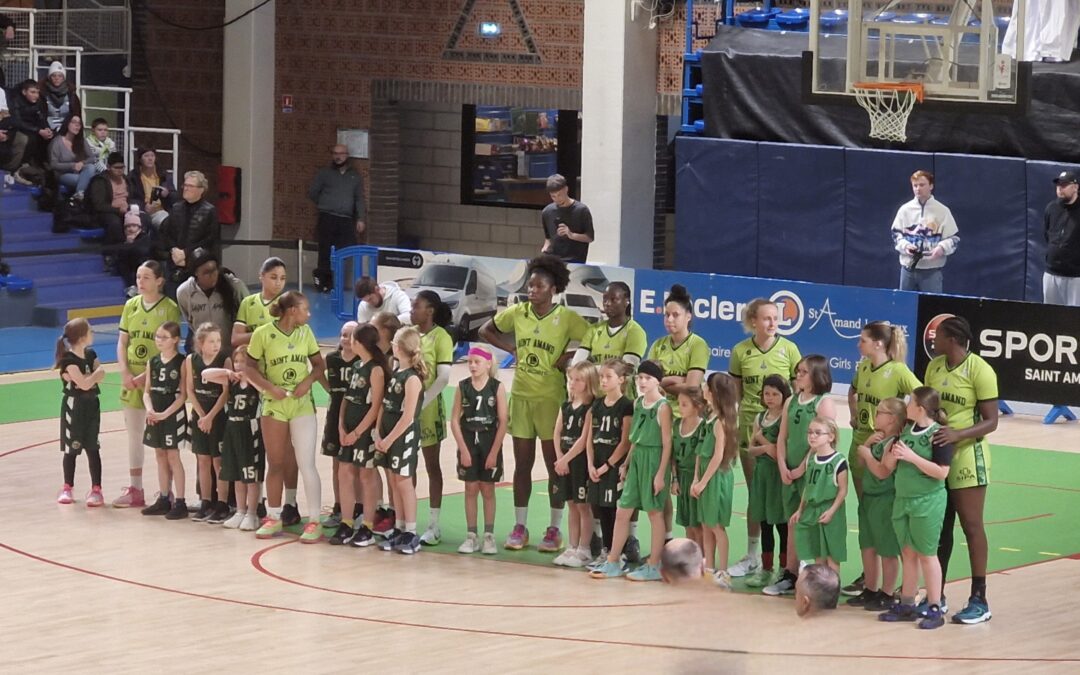 INITIATION / PERFECTIONNEMENT au basket le 12 février avec les green girls