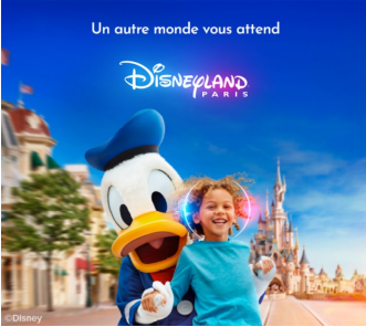 CEZAM offre DISNEYLAND sur le billet enfant